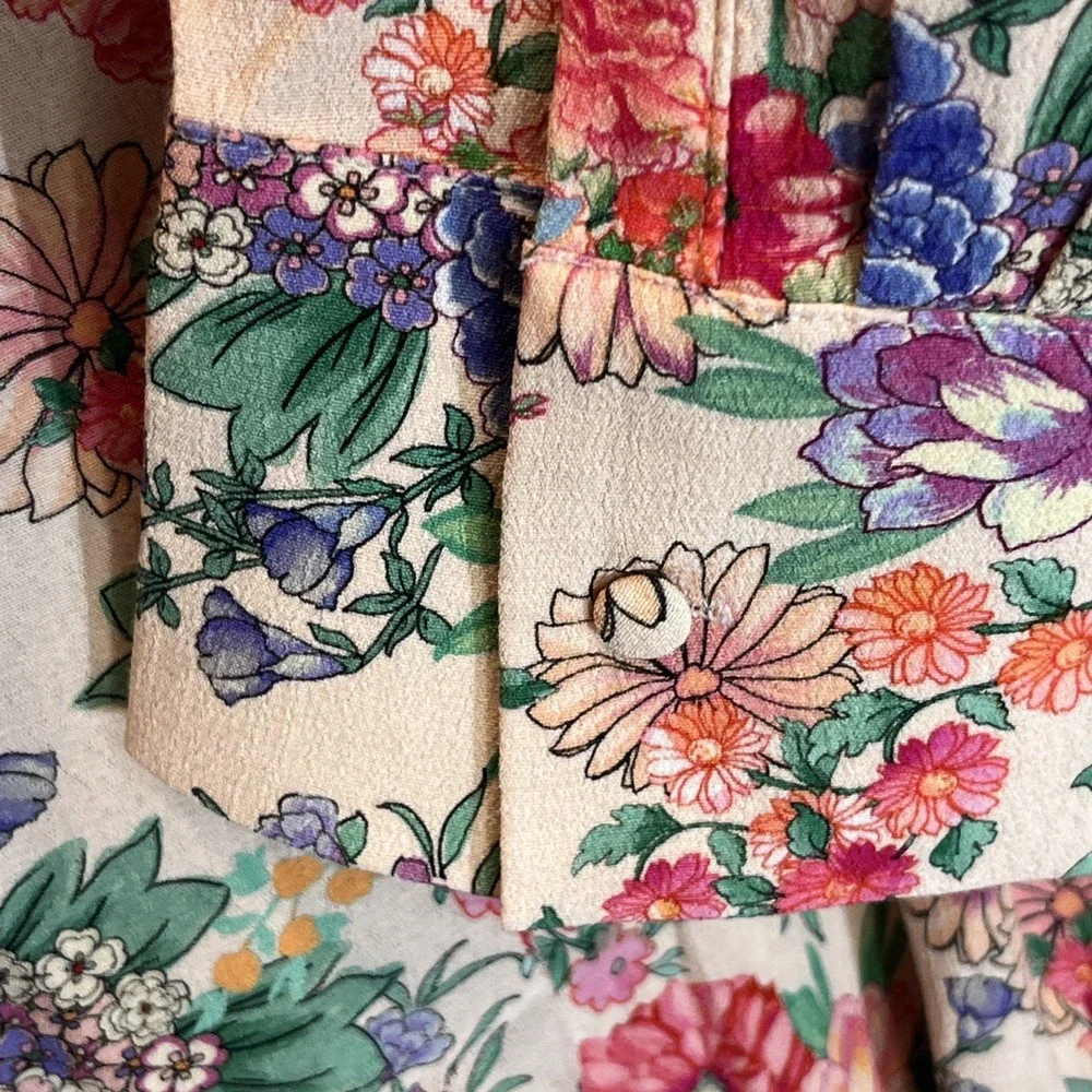 Favorite Daughter NEW Barely Holding It Together Floral Dress 12 Coquette Whimsy